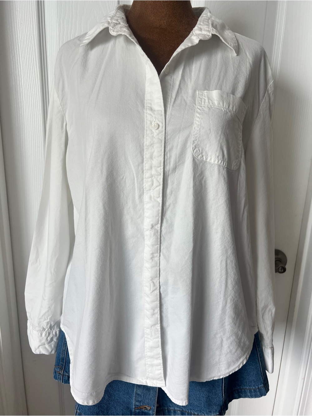 a.n.a White Women's Button-Down Shirt